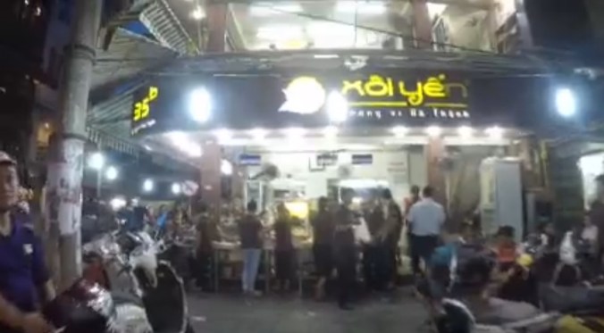 Xoi Yen. Where pushing your way to the front of the line is the only way to get food!